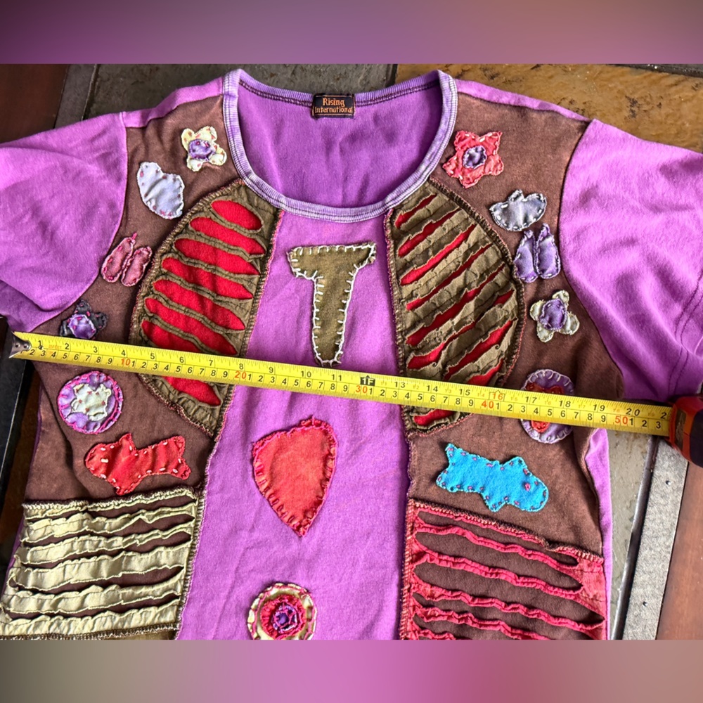 Rising International Embroidery Patchwork Hippy F… - image 3